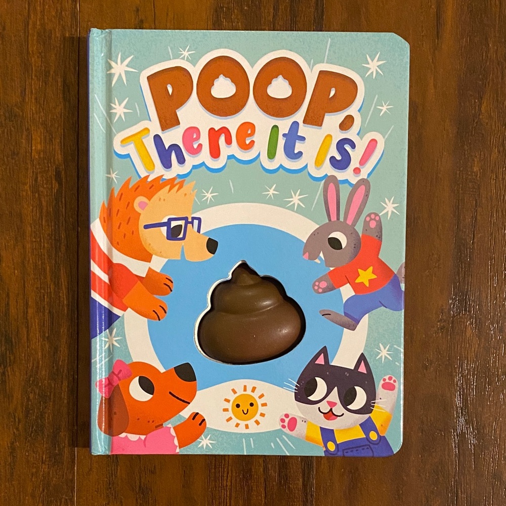 NWT Poop. There It Is! | Potty Training Made Fun | Children's Board Book